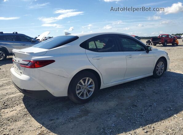 4T1DAACK0SU185305 2025 TOYOTA CAMRY White Rear right
