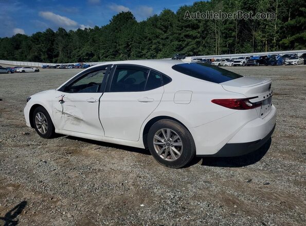 4T1DAACK0SU185305 2025 TOYOTA CAMRY White Rear left