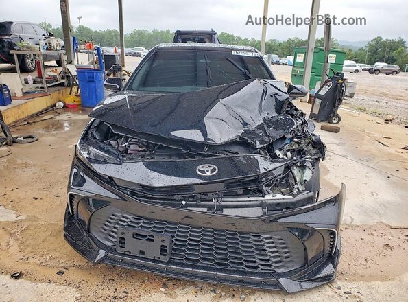4T1DAACK0SU188527 2025 TOYOTA CAMRY Black Դիմացի տեսք