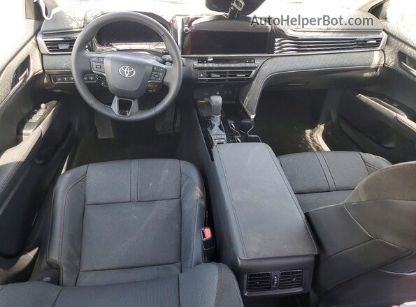 4T1DAACK0SU194604 2025 TOYOTA CAMRY Black Dashboard view