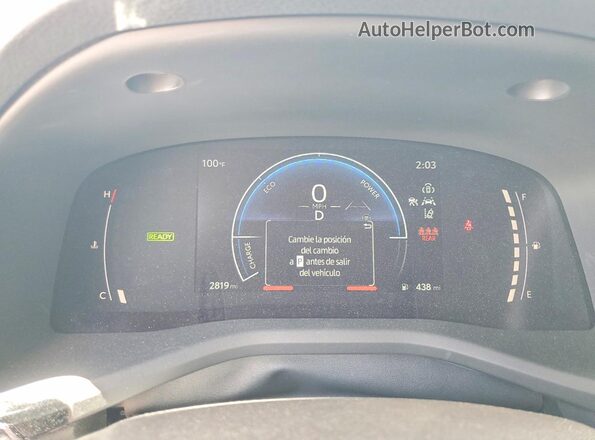 4T1DAACK0SU197809 2025 TOYOTA CAMRY Black Instrument cluster view