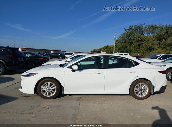 4T1DAACK0SU204063 2025 TOYOTA CAMRY White Vista interior de 360 grados
