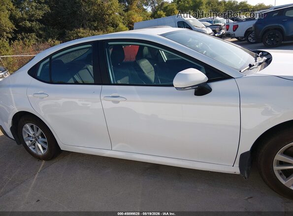 4T1DAACK0SU204063 2025 TOYOTA CAMRY White Vista interior trasera
