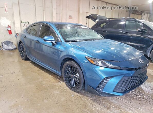 4T1DAACK0SU512902 2025 TOYOTA CAMRY Синий Передняя правая четверть