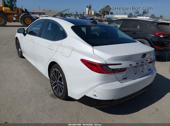 4T1DAACK0SU553403 2025 TOYOTA CAMRY White Tył lewy