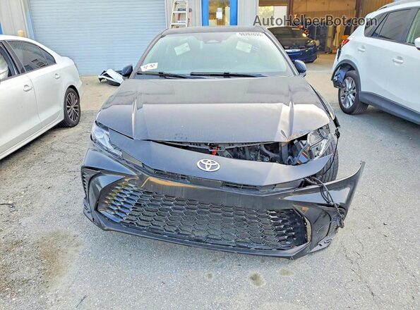 4T1DAACK0SU555829 2025 TOYOTA CAMRY Black Դիմացի տեսք