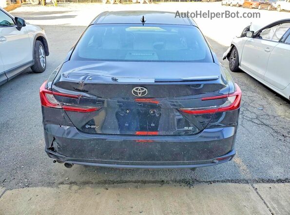 4T1DAACK0SU555829 2025 TOYOTA CAMRY Black Հետևի տեսք