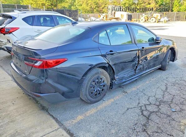 4T1DAACK0SU555829 2025 TOYOTA CAMRY Black Հետևի աջ