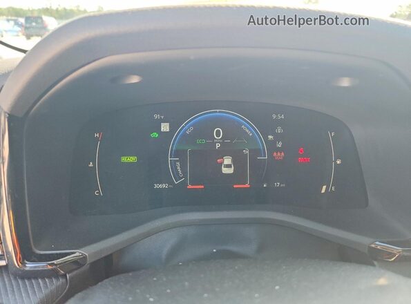 4T1DAACK0SU569441 2023 TOYOTA CAMRY Blue Instrument cluster view