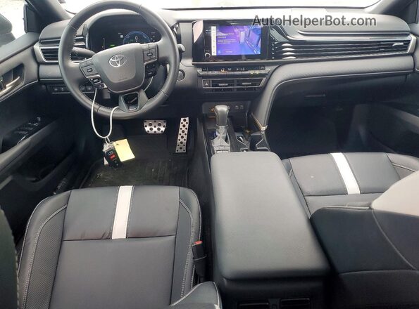 4T1DAACK0SU569441 2023 TOYOTA CAMRY Blue Dashboard view