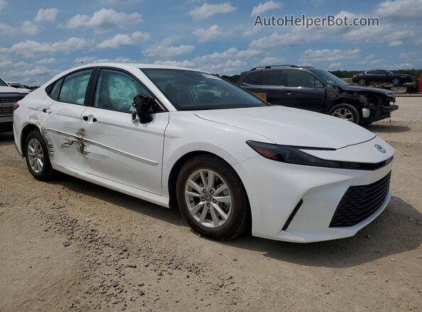 4T1DAACK0SU574770 2025 TOYOTA CAMRY Белый Передняя правая четверть