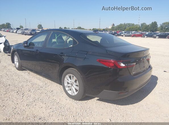 4T1DAACK0SU598213 2025 TOYOTA CAMRY Black უკანა მარცხენა