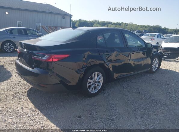 4T1DAACK0SU598213 2025 TOYOTA CAMRY Black უკანა მარჯვენა