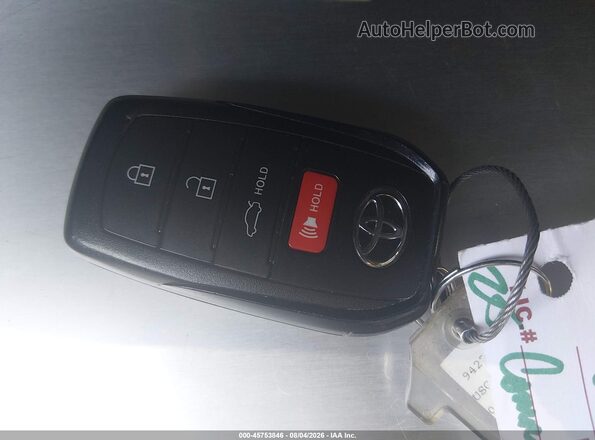 4T1DAACK0SU598213 2025 TOYOTA CAMRY Black წინა პანელის ხედი