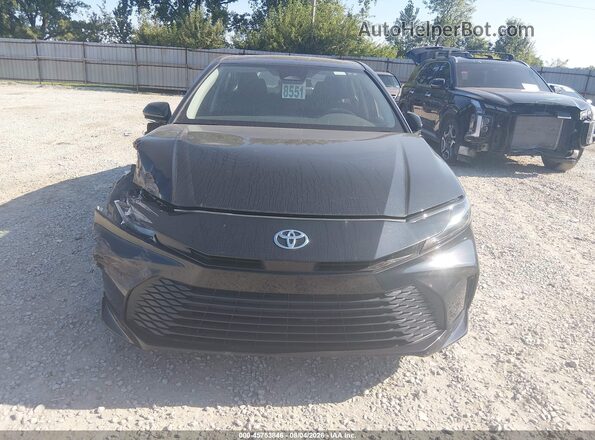 4T1DAACK0SU598213 2025 TOYOTA CAMRY Black ხელსაწყოთა პანელის ხედი