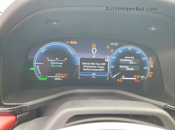 4T1DAACK0TU258237 2026 TOYOTA CAMRY White Instrument cluster view