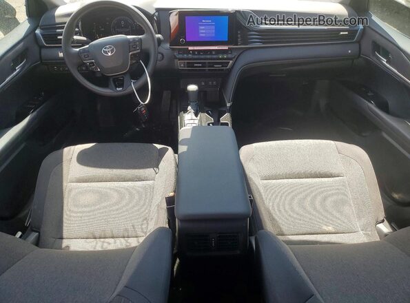 4T1DAACK0TU301104 2026 TOYOTA CAMRY Gray წინა პანელის ხედი