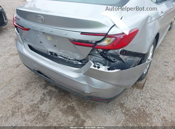 4T1DAACK0TU698930 2026 TOYOTA CAMRY Silver 