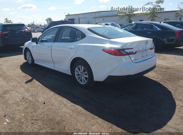 4T1DAACK0TU699639 2026 TOYOTA CAMRY White Trasero izquierdo