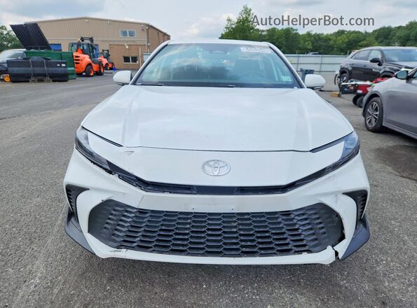 4T1DAACK0TU713801 2026 TOYOTA CAMRY White Դիմացի տեսք