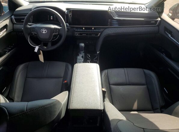 4T1DAACK0TU751044 2026 TOYOTA CAMRY Black Dashboard view