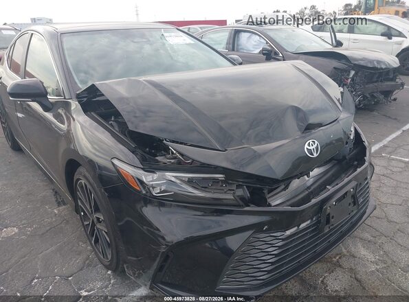4T1DAACK1SU001859 2025 TOYOTA CAMRY Black Դիմացի տեսք