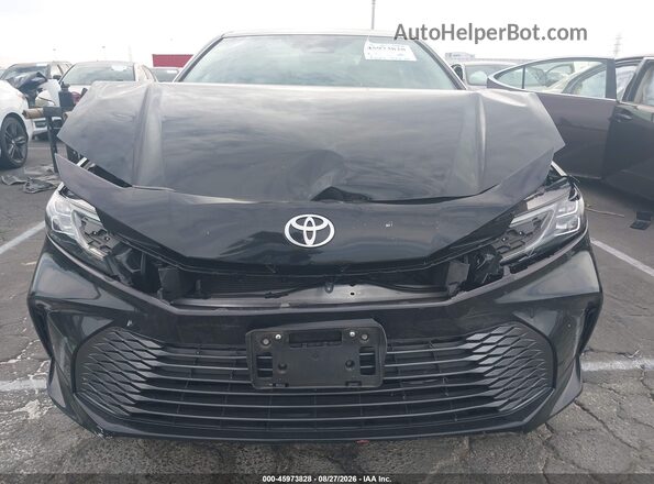 4T1DAACK1SU001859 2025 TOYOTA CAMRY Black Սարքավորումների վահանակի տեսք