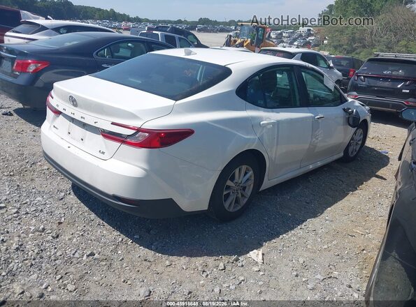 4T1DAACK1SU005362 2025 TOYOTA CAMRY Белый Задняя правая четверть
