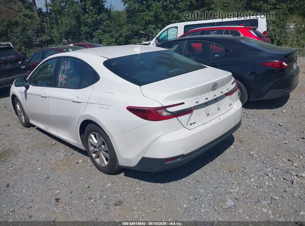 4T1DAACK1SU005362 2025 TOYOTA CAMRY Белый Задняя левая четверть