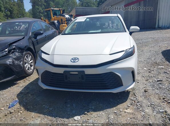 4T1DAACK1SU005362 2025 TOYOTA CAMRY Белый Вид щитка приборов