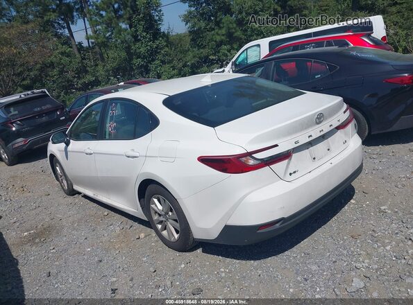 4T1DAACK1SU005362 2025 TOYOTA CAMRY Белый Панорамный вид салона 360°
