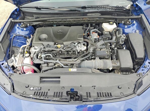 4T1DAACK1SU006558 2025 TOYOTA CAMRY Синий Вид задней части салона
