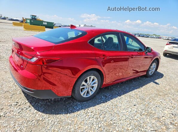 4T1DAACK1SU049863 2025 TOYOTA CAMRY Красный Задняя правая четверть