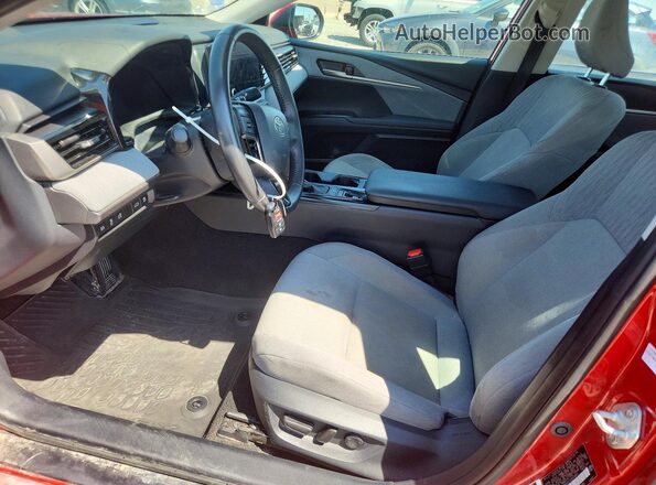 4T1DAACK1SU049863 2025 TOYOTA CAMRY Красный Вид салона спереди