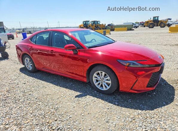 4T1DAACK1SU049863 2025 TOYOTA CAMRY Красный Передняя правая четверть