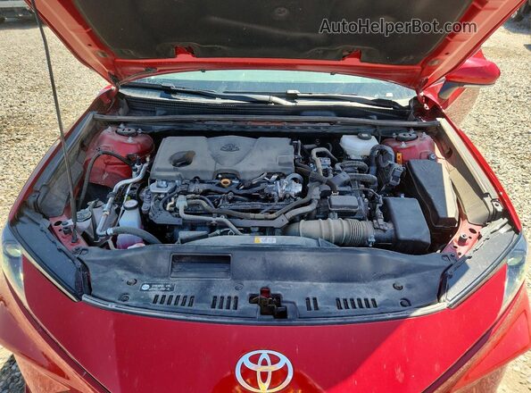 4T1DAACK1SU049863 2025 TOYOTA CAMRY Красный Вид задней части салона