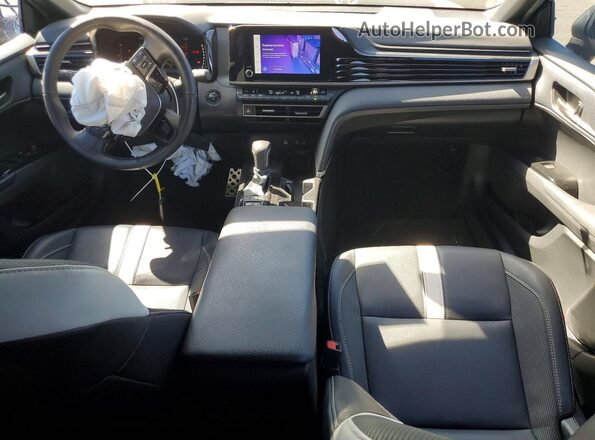 4T1DAACK1SU067585 2025 TOYOTA CAMRY Black წინა პანელის ხედი