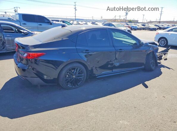 4T1DAACK1SU067585 2025 TOYOTA CAMRY Black უკანა მარჯვენა