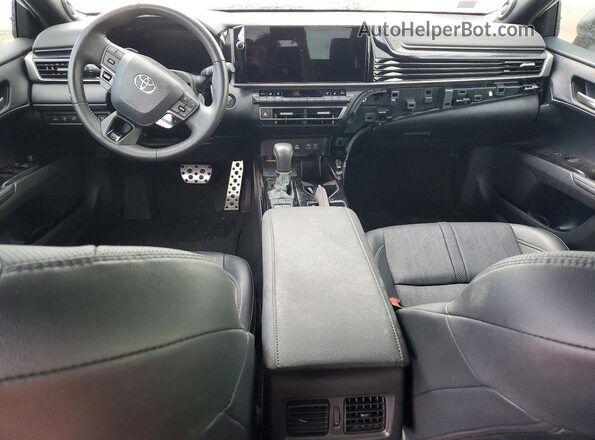4T1DAACK1SU099078 2025 TOYOTA CAMRY White Dashboard view