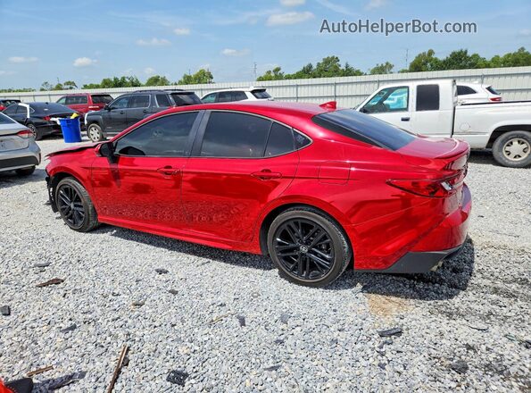 4T1DAACK1SU114159 2025 TOYOTA CAMRY Red Հետևի ձախ
