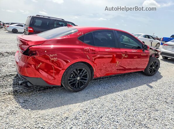 4T1DAACK1SU114159 2025 TOYOTA CAMRY Red Հետևի աջ