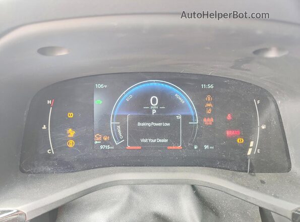 4T1DAACK1SU114159 2025 TOYOTA CAMRY Red Սարքավորումների վահանակի տեսք