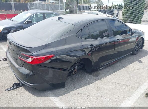 4T1DAACK1SU125288 2025 TOYOTA CAMRY Black Հետևի աջ