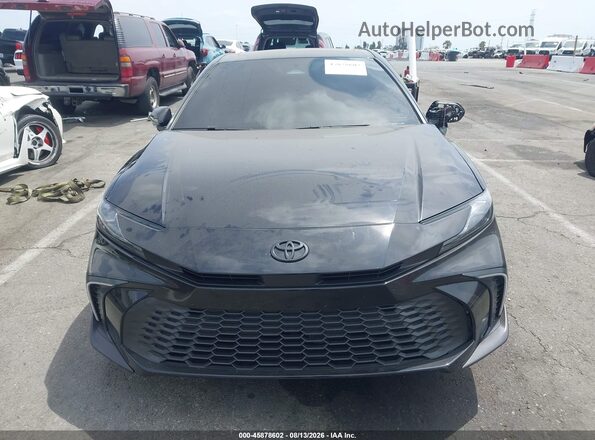 4T1DAACK1SU125288 2025 TOYOTA CAMRY Black Սալոնի հետևի տեսք