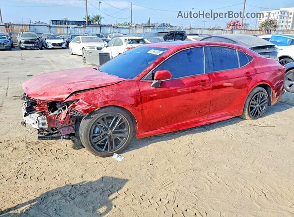 4T1DAACK1SU184681 2025 TOYOTA CAMRY Red Trasero izquierdo