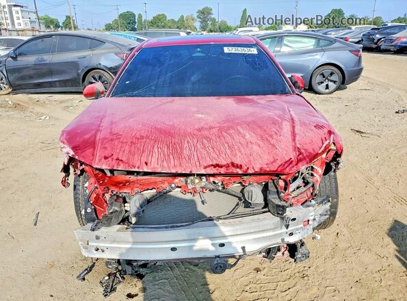 4T1DAACK1SU184681 2025 TOYOTA CAMRY Red Vista de los asientos traseros