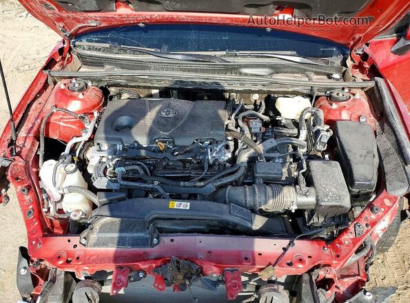 4T1DAACK1SU184681 2025 TOYOTA CAMRY Red 