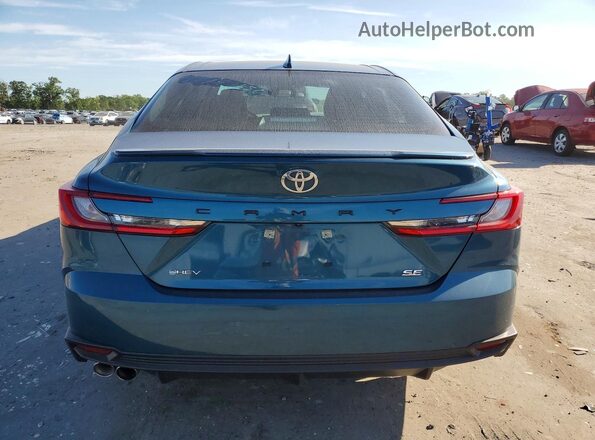4T1DAACK1SU185796 2025 TOYOTA CAMRY Blue უკანა ხედი