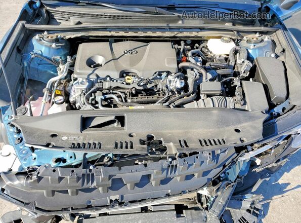 4T1DAACK1SU185796 2025 TOYOTA CAMRY Blue უკანა სალონის ხედი