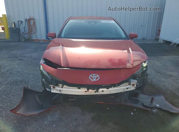 4T1DAACK1SU196376 2025 TOYOTA CAMRY Red Vista frontal